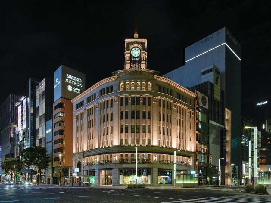 銀座・和光本店 伝統と革新が響き合う 美しい時と出合う場所のサムネイル